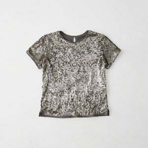 Abercrombie and Fitch Sequin Top